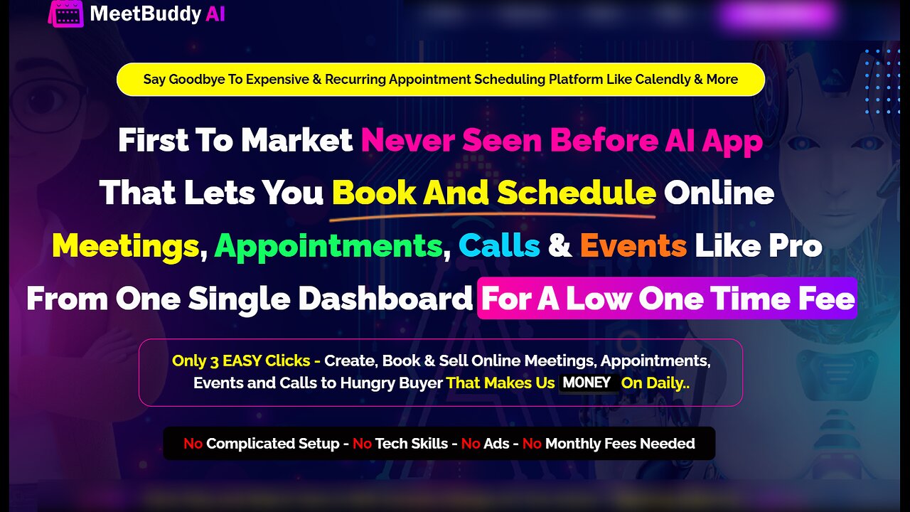 MeetBuddy AI offers streamlined scheduling for all your meetings, appointments, and online events.