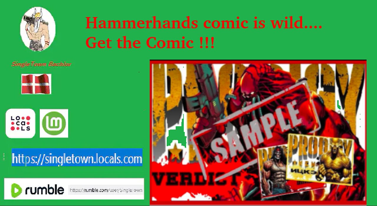 Hammerhands comic is wild....Get the Comic,