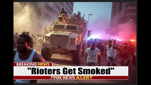 Rioters Ambush ICE Tactical Team… Troops LEVEL Illegals With ‘Zero Mercy’