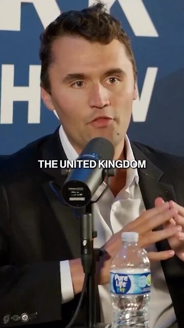 Captioned - Charlie Kirk warned the Muslims will be overpopulating western countries