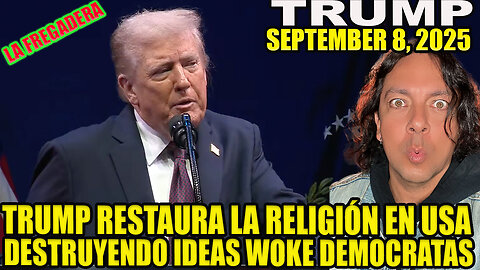 TRUMP RESTAURA LA RELIGIÓN EN USA DESTRUYENDO IDEAS WOKE DEMOCRATAS