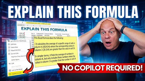 Stop Guessing: Explain Any Excel Formula In 1 Click