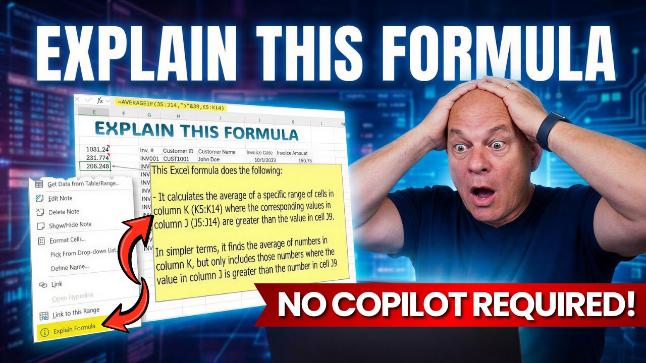 Stop Guessing: Explain Any Excel Formula In 1 Click