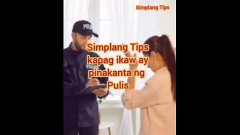 Simplang Trip 30: Here’s the tips what to do if the Police ask you to sing the crime you committed.