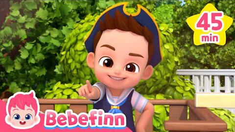 Phew Phew! Pirate Brody Special Compilation for Kids | Bebefinn Songs and Stories