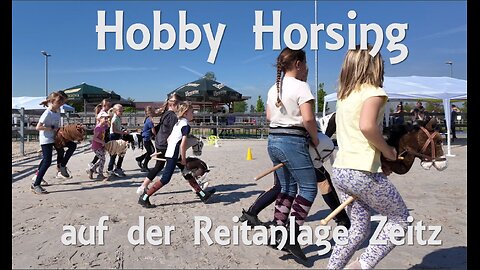 Hobby Horsing auf der Reitanlage Equitanas in Zeitz