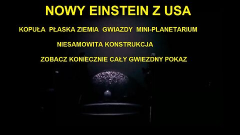 NOWY EINSTEIN KOPUŁA PŁASKA ZIEMIA MINI- PLANETARIUM FASCYNUJĄCY POKAZ Z USA FLAT EARTH DOME STARS