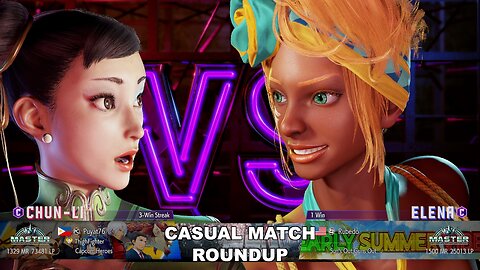 Kuya Kalbo SF6 Casual Match Roundup. Chun Li Master Rank [Hori Fight Stick]