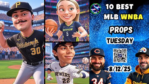 🔥10 HOT TUESDAY PRIZEPICKS MLB PROPS TODAY | ⚾️ MLB PICKS | WNBA 8/12
