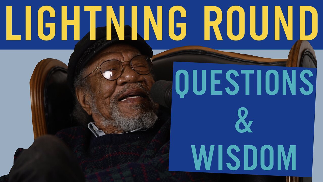 ⚡️❓Lightning Round Questions &🤔🤨🧐Wisdom For The Folks At Home🤵🏾‍♂️Legendary Lee Canady❄️Yellow Snow🌨