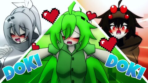 *•.¸♡ [ 𝘿 𝙊 𝙆 𝙄 - 𝘿 𝙊 𝙆 𝙄 ] ♡¸.•* [Creeper-Girl, Skelly-Girl & Spider-Girl] (Minecraft Anime)