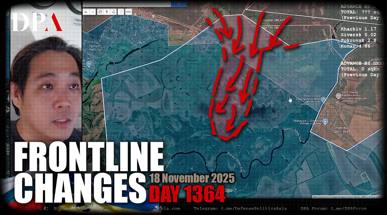 [ Ukraine Frontline Changes ] SIVERSK IS FALLING!!! Novopavlivka is falling too!!! Quiet Piggy!!!