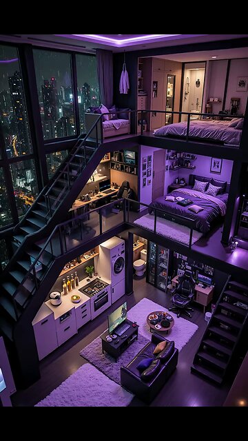 This is a duplex apartment. Which floor do you want to sleep on?"