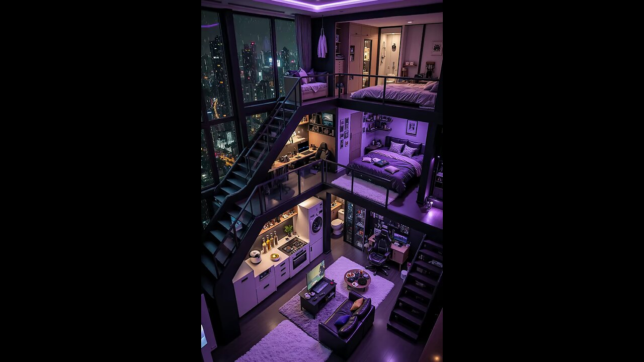 This is a duplex apartment. Which floor do you want to sleep on?"