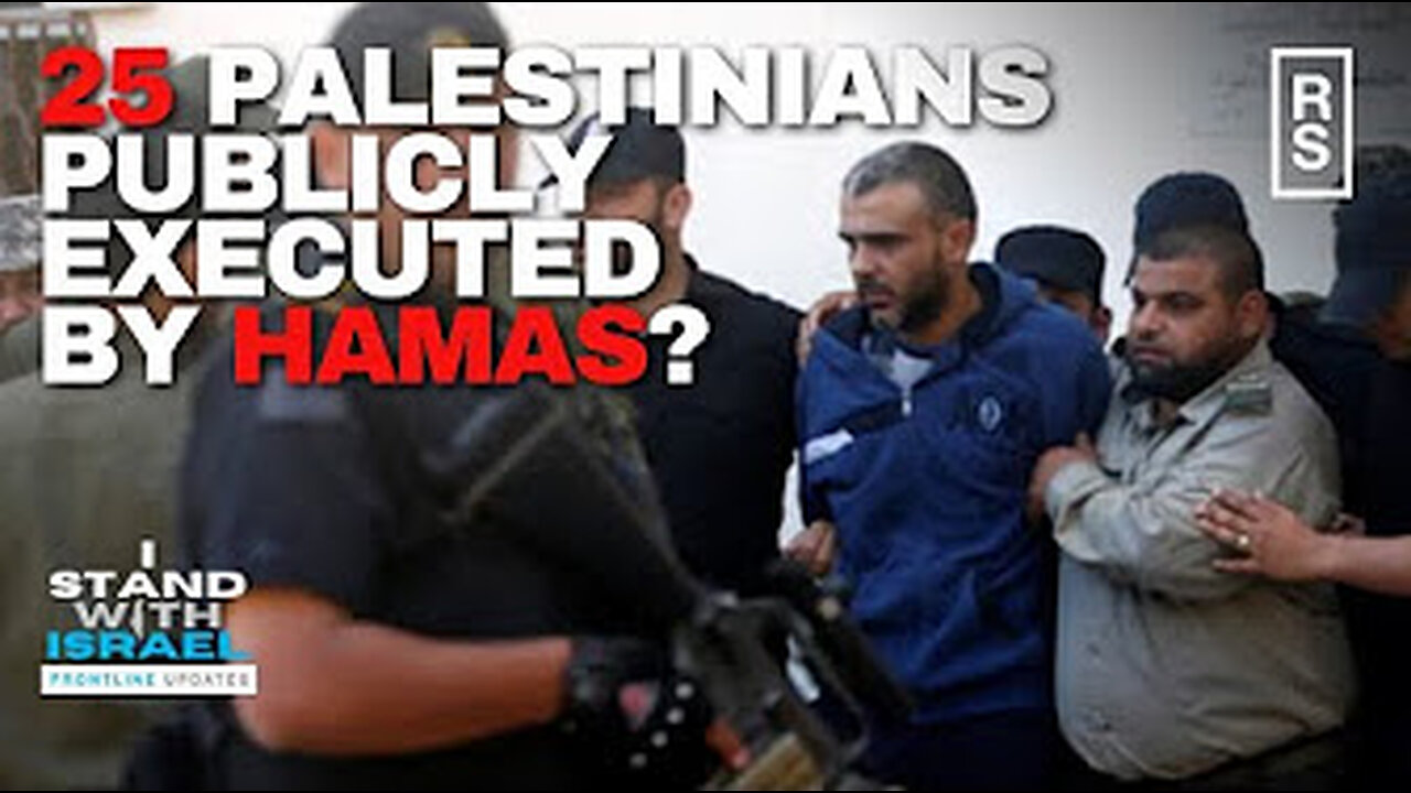 Hamas executed 25 palestinians.