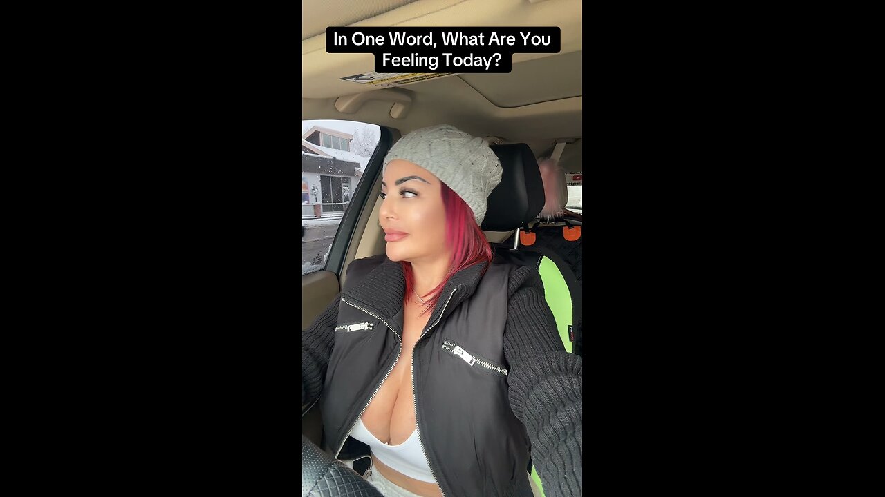 In One Word… How Are You REALLY Feeling Today?