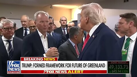 BREAKING: Trump announces framework of a future deal on Greenland has been reached