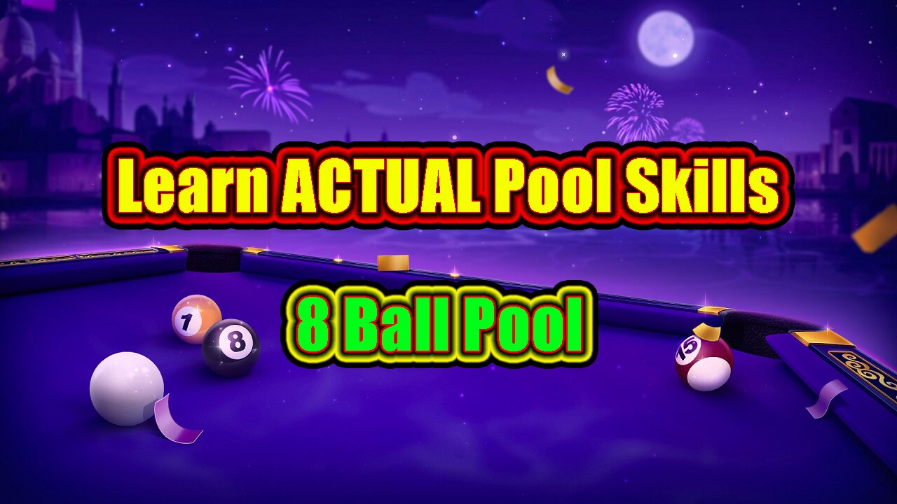 🎱 Forget Trick Shots, Learn ACTUAL Pool Skills | 8 Ball Pool