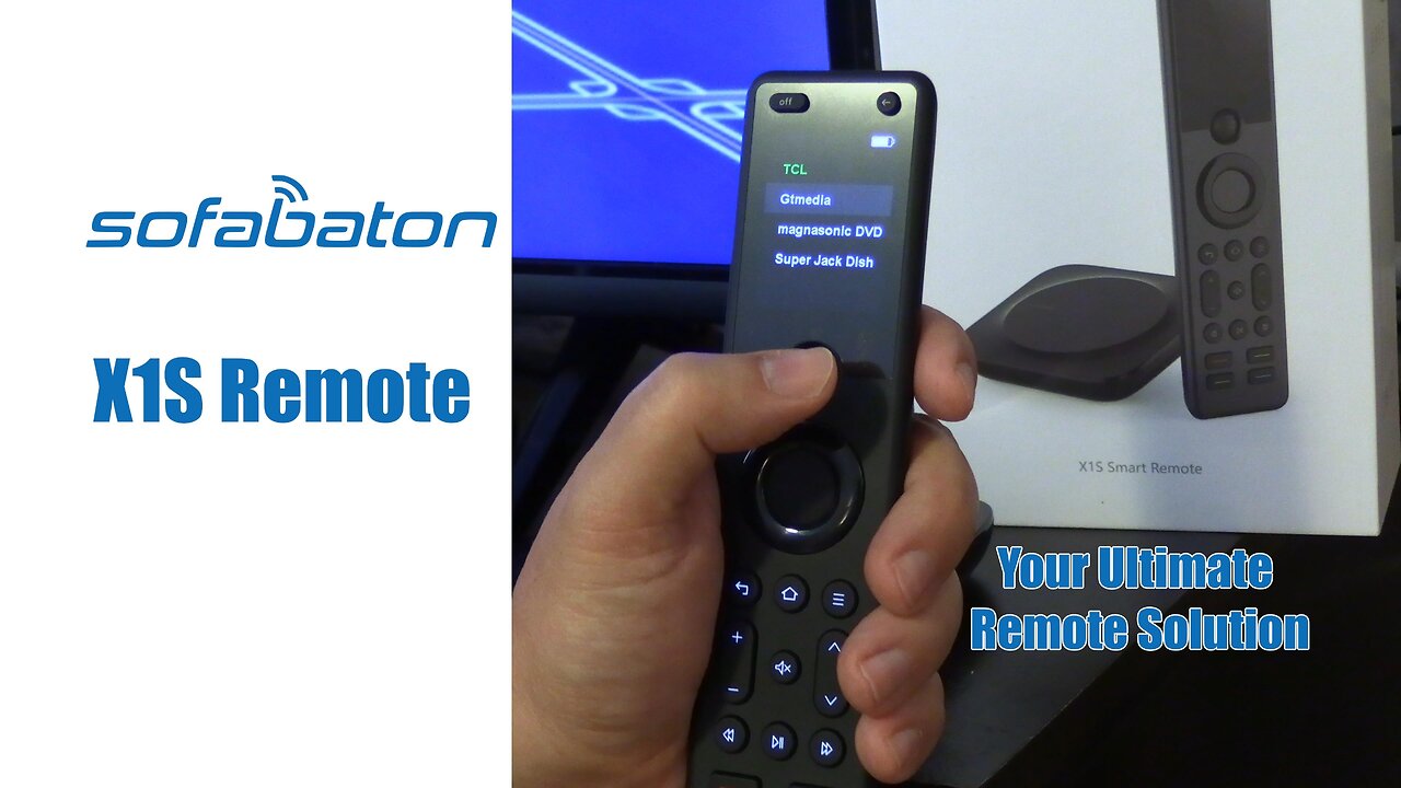 SofaBaton X1S Universal Remote Review: Control 50+ Devices with One Click!