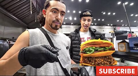 TOTA in NYC Tries Chopped Cheese The Ocky Way!