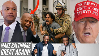 MARYLAND GOVERNOR PANICS After Trump Threatens National Guard Over Crime!