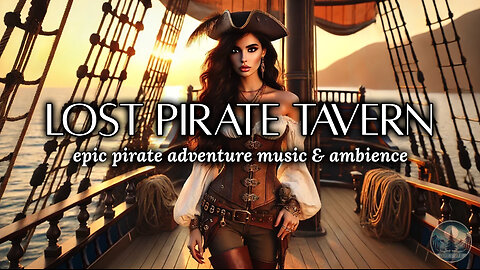 Pirate Ambience & Music for Motivation, Productivity & Focus 🏴‍☠️🔥🎶 | Sounds of Nature