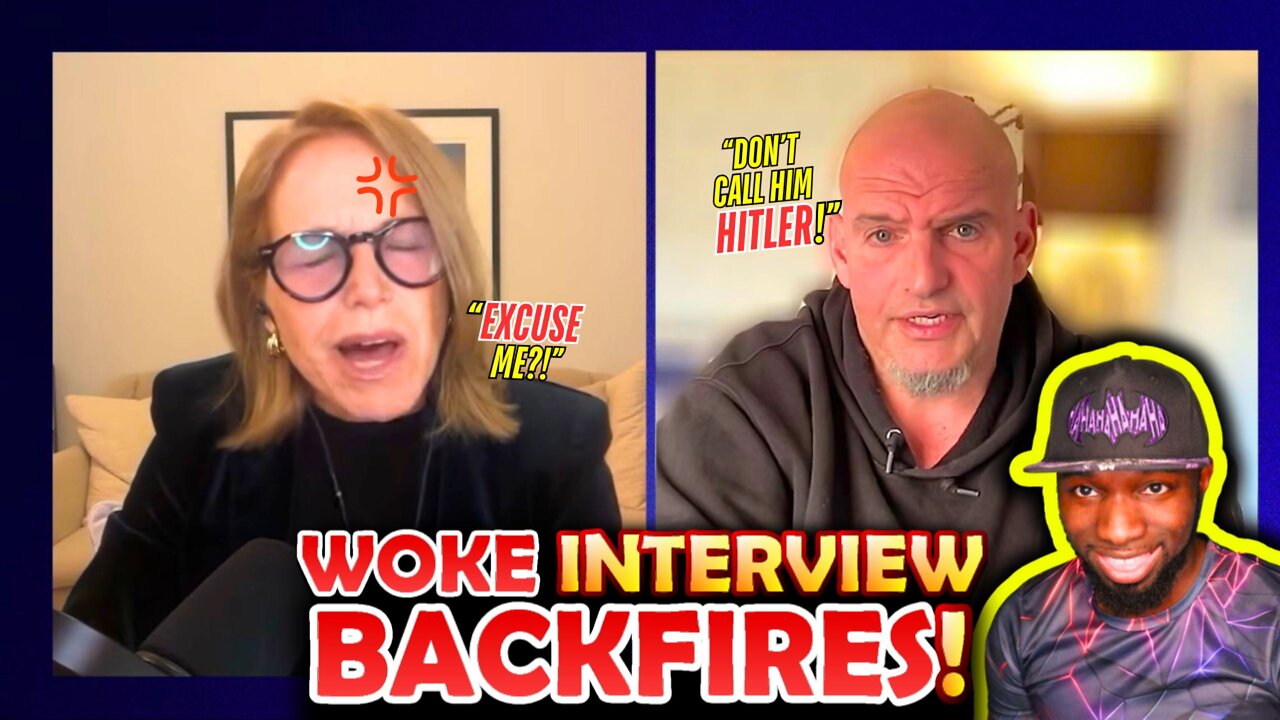 🚨Woke Interviewer STUNNED as She FAILS to BAIT Dem. John Fetterman Into BAD MOUTHING Charlie Kirk!