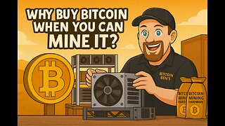 TRUMP IS PLAYING THE LONG GAME WITH BITCOIN, WHY BUY, WHEN YOU CAN MINE