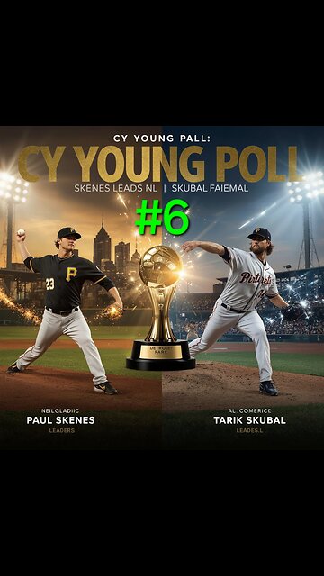 In the most recent Cy Young poll, Skenes leads NL and Skubal leads AL.