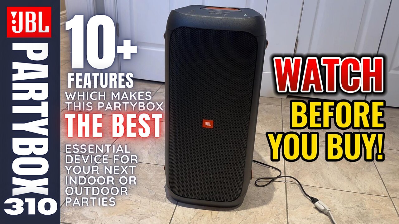 What Makes the JBL PartyBox 310 the PERFECT Mobile Sound System?