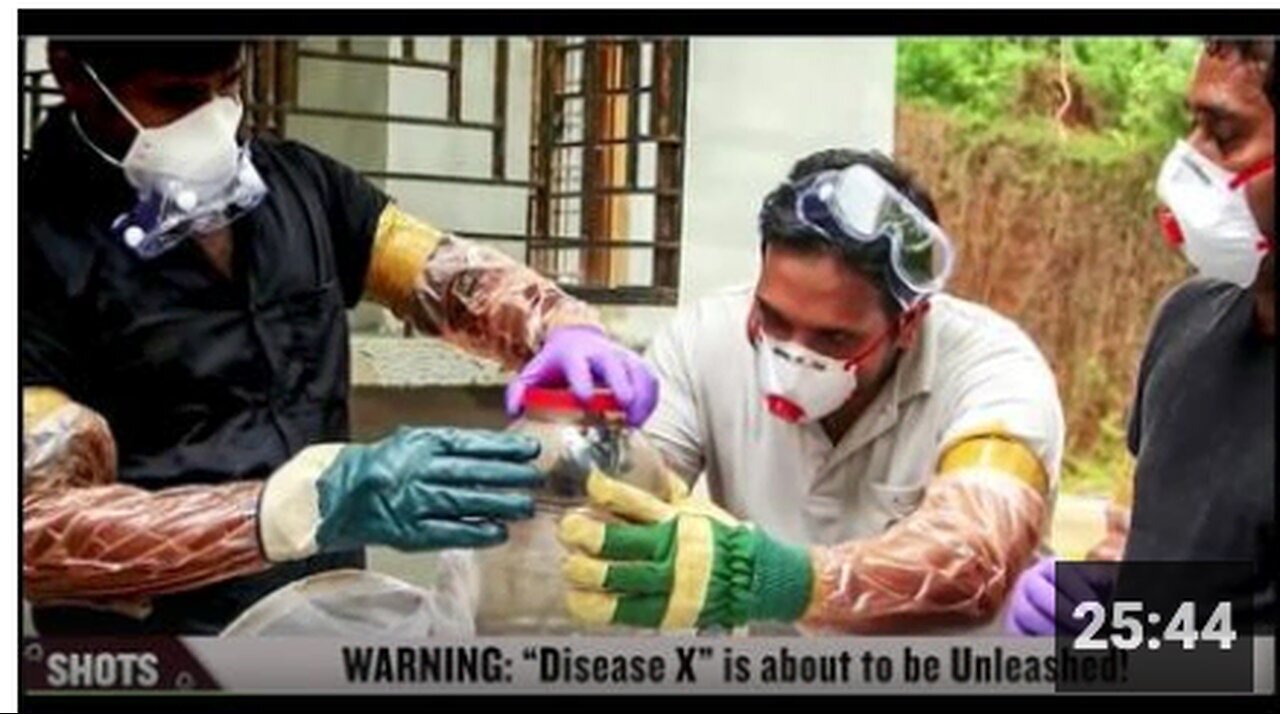 "Elites Set to Unleash Disease X: Projected to be 20 Times Deadlier than Covid!"
