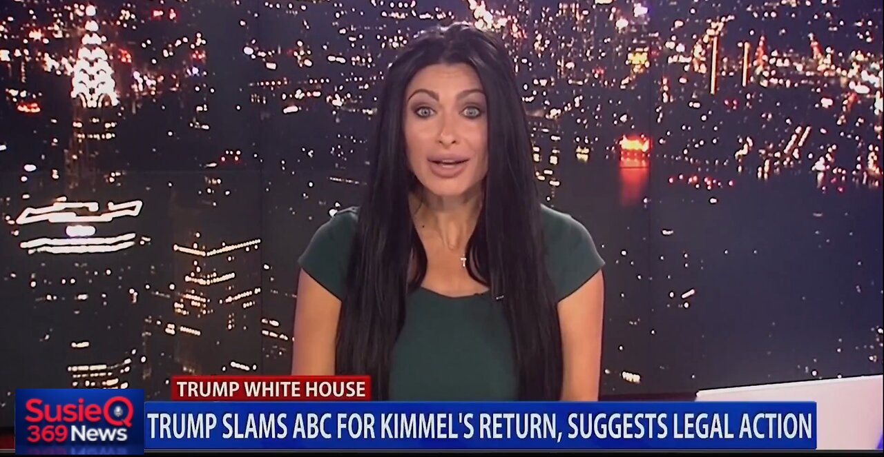President Trump signals possible legal action over ABC’s decision to reinstate Jimmy Kimmel