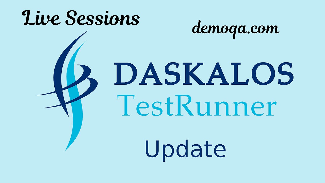 DASKALOS TestRunner Aug 7 Update
