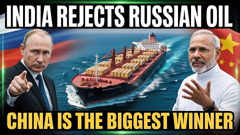 India ruins oil deal with Russia, But China became the largest buyer of the deal!