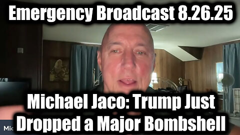 a Major Bombshell. 8-26-25-AT-2PM-CST-35G-EST #TRUTH