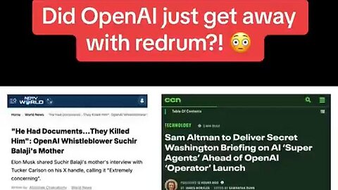 "Unveiling the Mystery: Did OpenAI Just Manage the Unthinkable Redrum Event?"