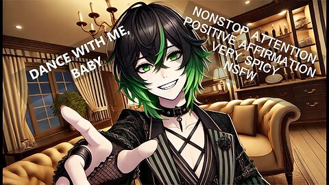 [ASMR] Dance With Femboy BF Turns Spicy (M4M)(Positive Affirmation)(Tingles)(Kissing)