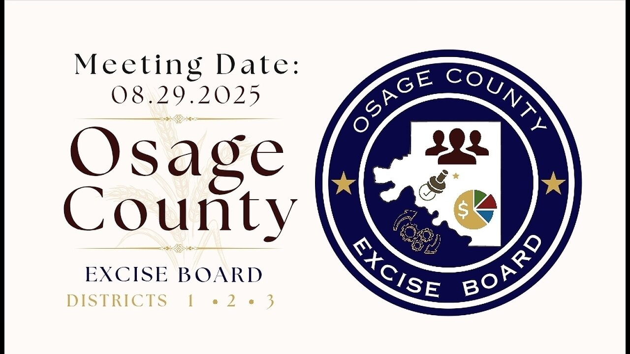 08.29.2025- Osage County Excise Board Meeting