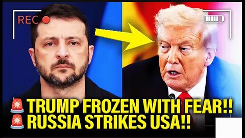 FURIOUS Zelenskyy STRIKES BACK as Trump FREEZES UP