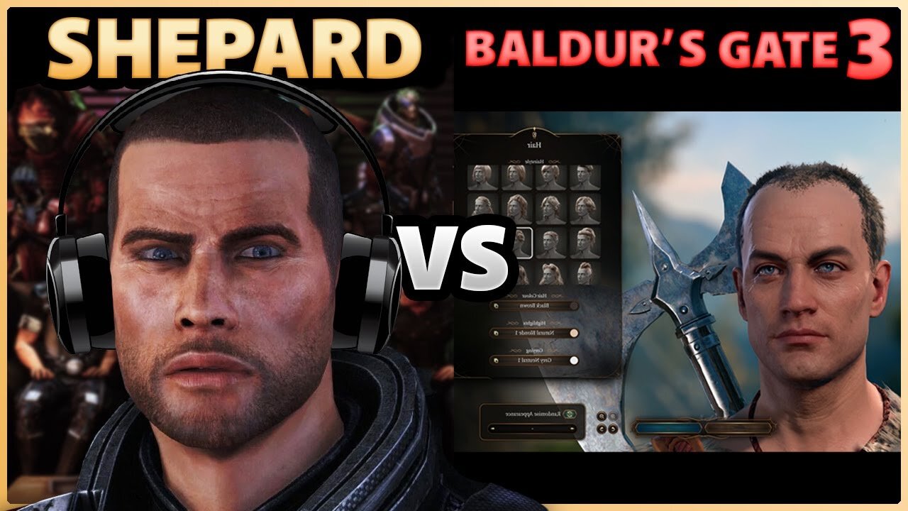 Dantics: Commander Shepard Plays Baldur's Gate 3 Honour Mode - But Probably Shouldn't