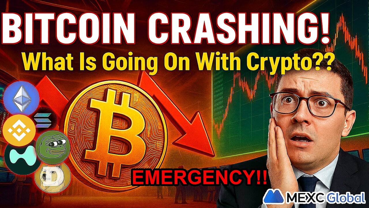 Bitcoin CRASH!! What Comes Next For Crypto!!