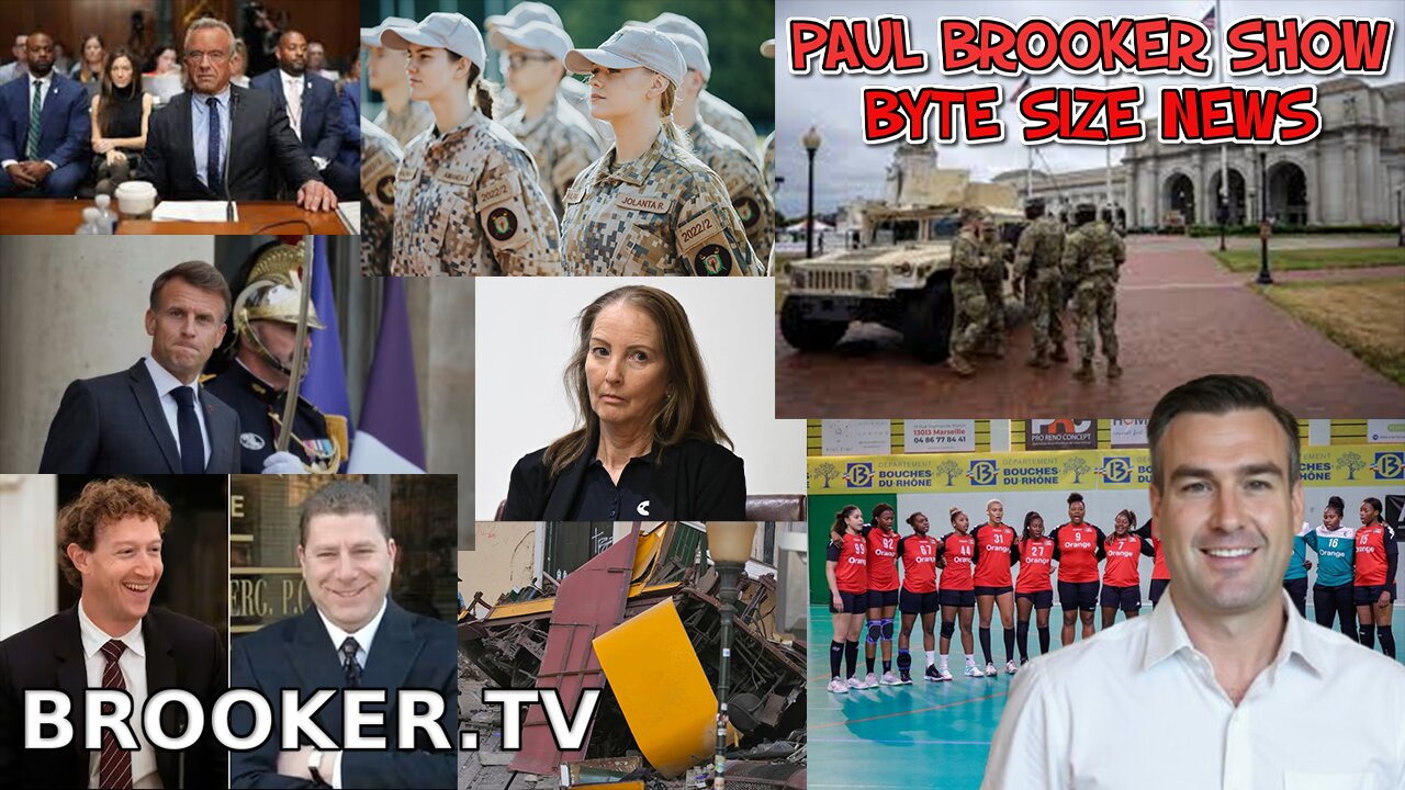 PAUL BROOKER SHOW BYTE SIZE NEWS FRIDAY 5TH OF SEPTEMBER