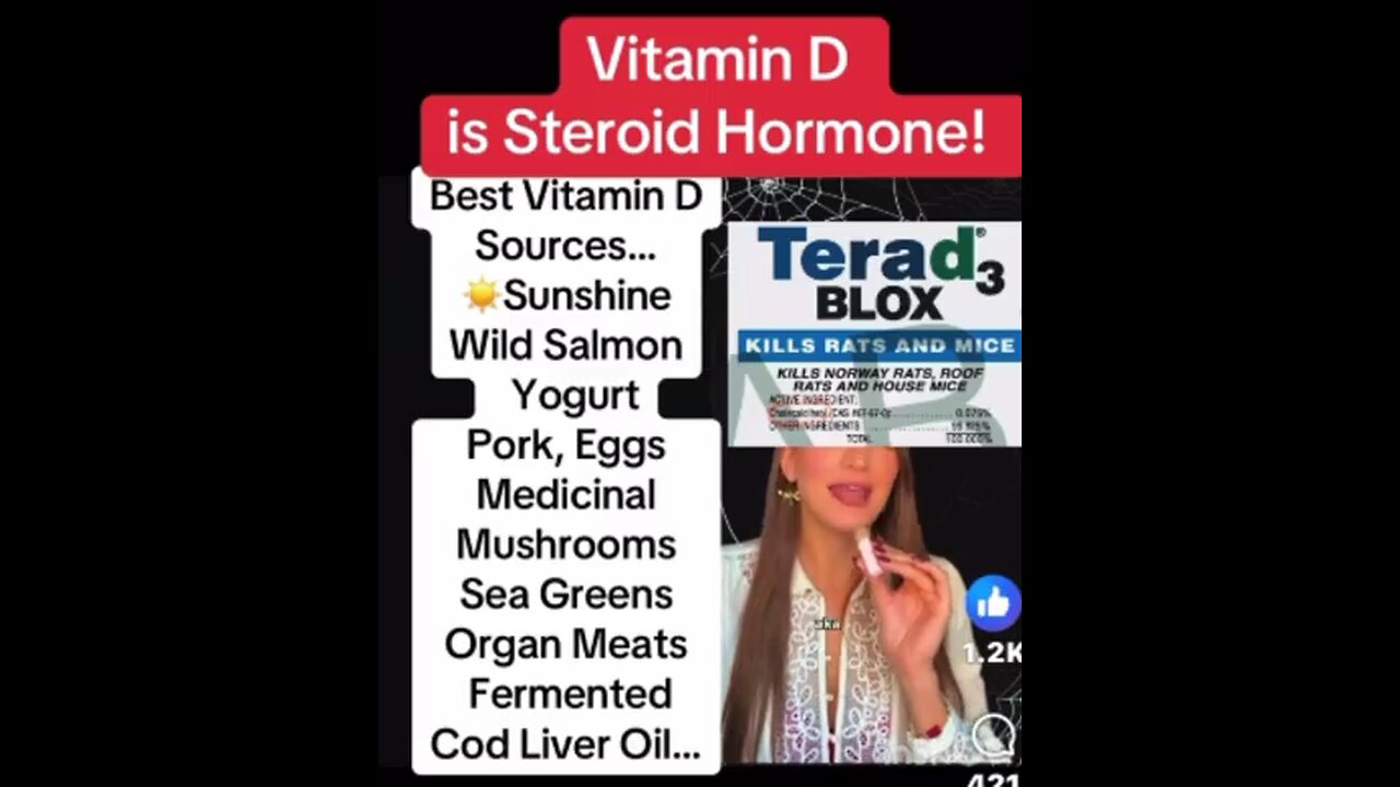 Vitamin D3 Is Rat Poison