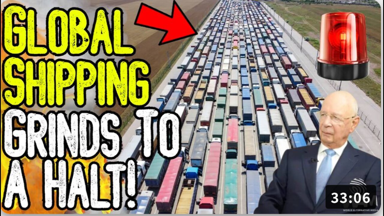 EMERGENCY: GLOBAL SHIPPING GRINDS TO HALT! - Net Zero Meat Bans & Panic Buying Imminent!