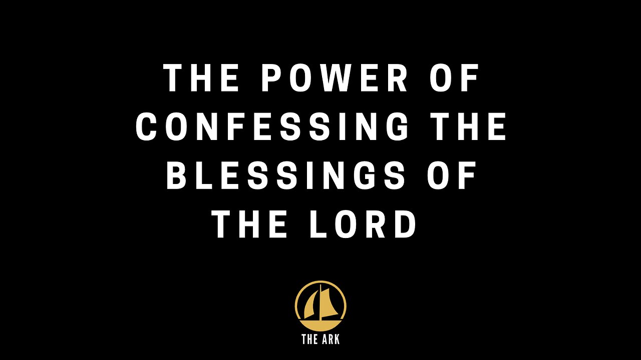 Confession of the blessings of the Lord