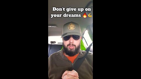 Don't Give Up On Your Dreams | The London Business Coach