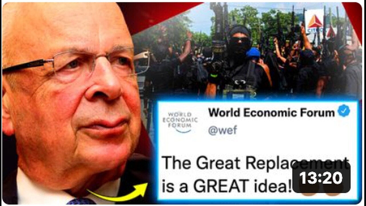 "WEF Memo Unveils Strategy to Decrease Global White Population by 1 Billion by 2030"