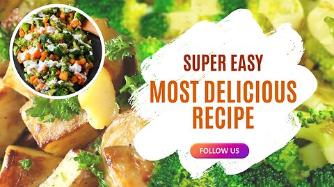 The most delicious recipe for potatoes with broccoli| Global Kitchen Delights