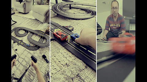 Creating A Car Racing Scene on Miniature Track
