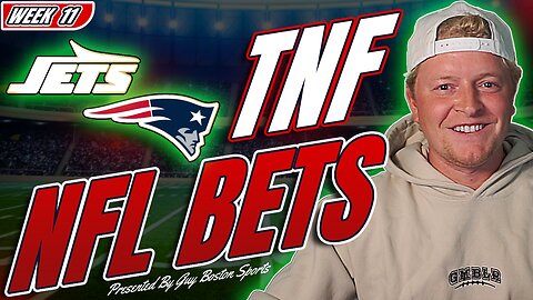 Jets vs Patriots Thursday Night Football Picks | FREE NFL Bets, Predictions, and Player Props!
